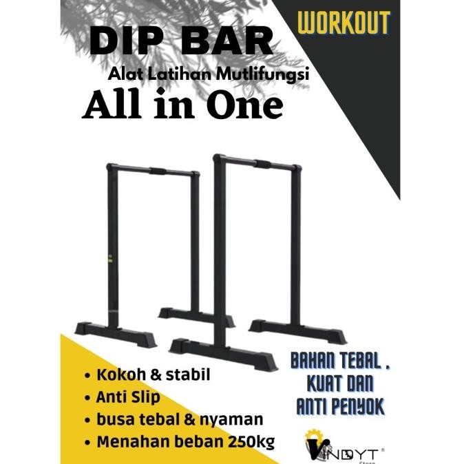 DIP BAR FITNESS HOME CHALISTENIC 2 PCS