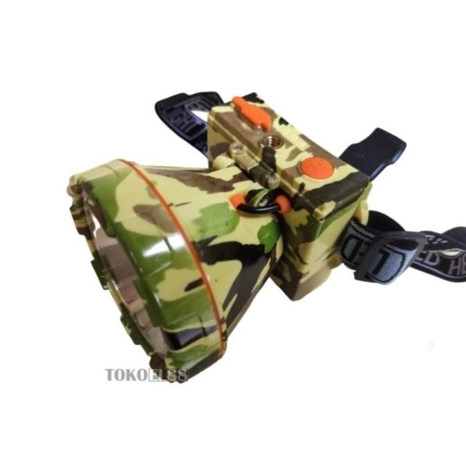 Senter Kepala LED Loreng 150w Kiseki CK SK 398 Terlaris