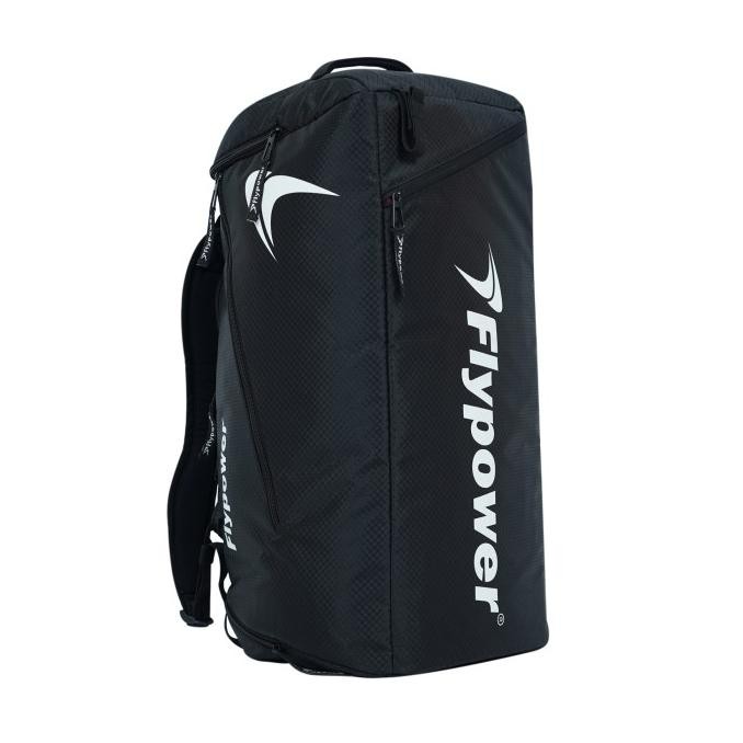Flypower New Borneo  02  Travel  Bag Black | Tas Olahraga Badminton | Travel Bag  | Tas Travel I Tas