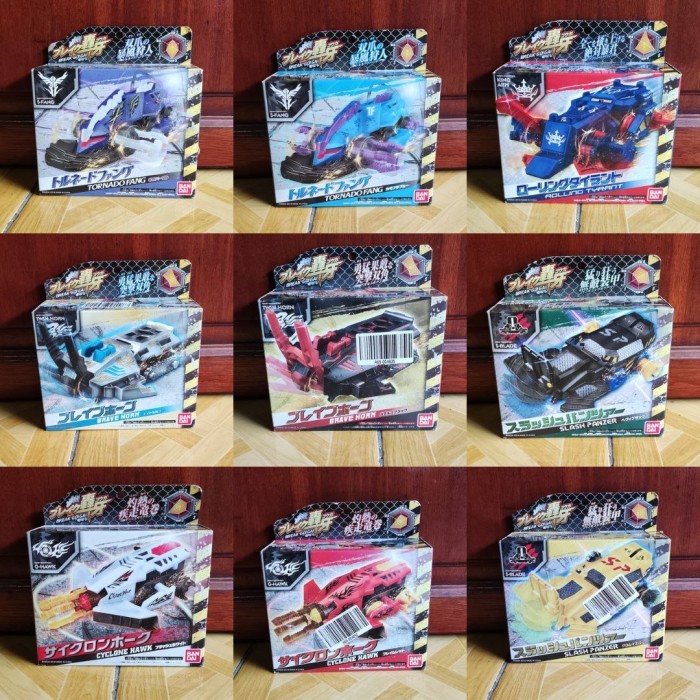 STOK TERBARU Crush Gear Break Go Ga Bandai Original CrushGear