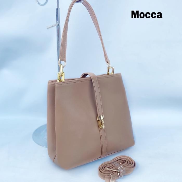 [Beli Lokal] Wildanstore - Tas Bahu Wanita Delia Bag 2 Tali Tote