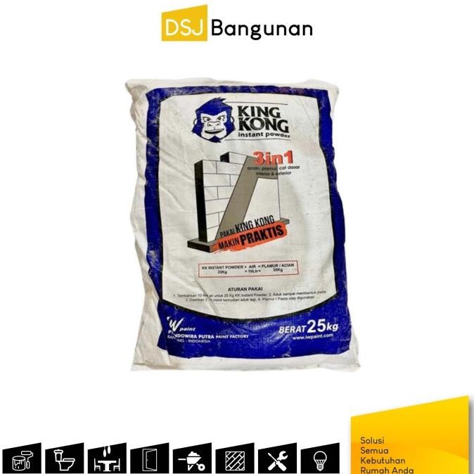 Kingkong Plamir 25Kg Original Dan Terlaris