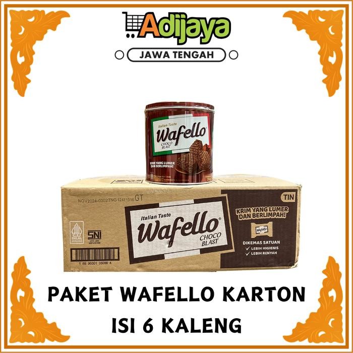 

Paket Murah Karton Wafello Kaleng Coklat & Karamel 234gr