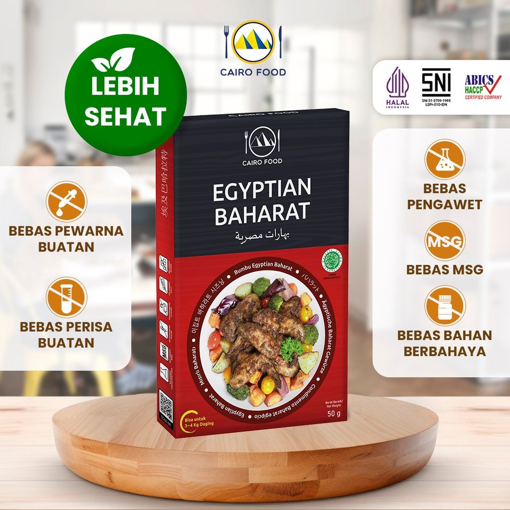 

Bumbu Egyptian Baharat Spice Mix Sehat - Cairo Food