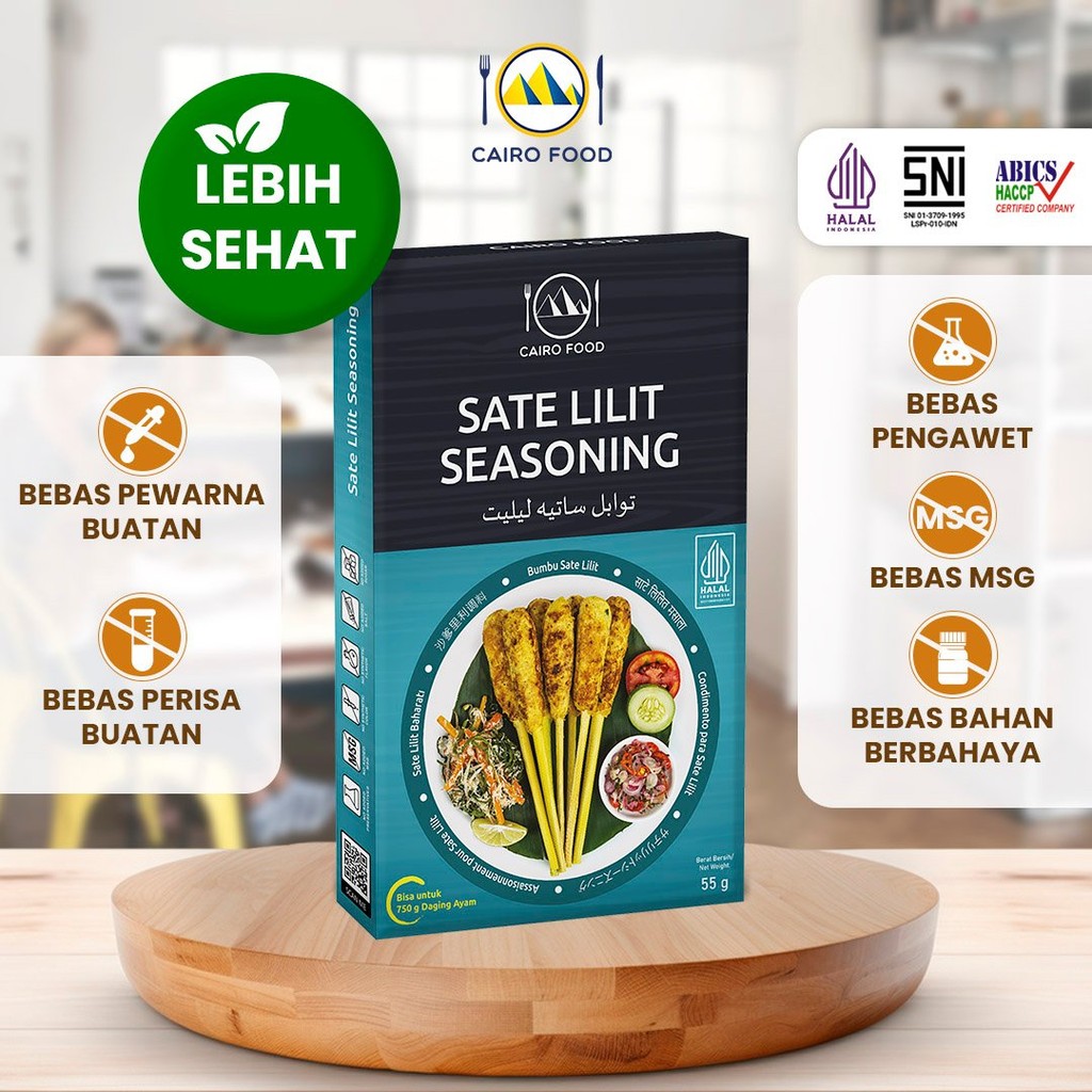 

Bumbu Sate Lilit Spice Mix Sehat - Cairo Food