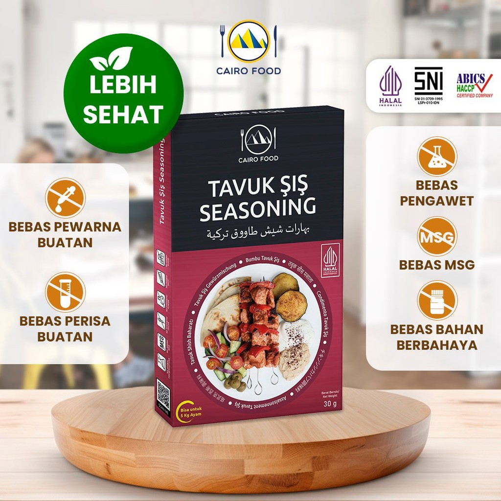 

Bumbu Tavuk Şiş Spice Mix Sehat - Cairo Food