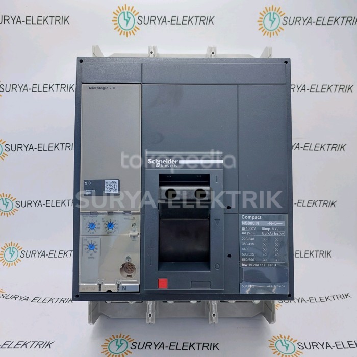 MCCB BREAKER SCHNEIDER NS800 N NS800N3Phase 3P 3POLE 800A 800 A Ampe