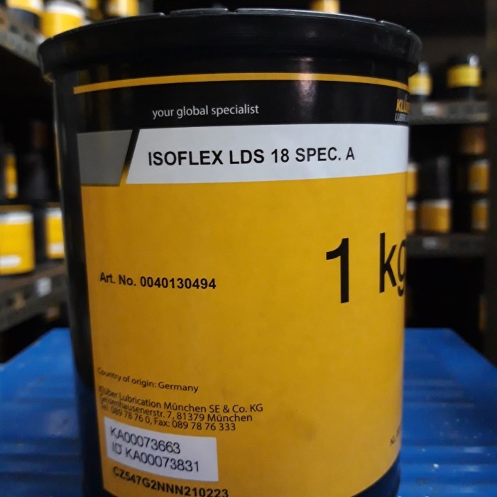 Baru Kluber Isoflex Lds 18 Spec A