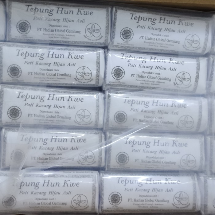 

Tepung Hunkwe Cap Tiga Serangkai 120g x 100