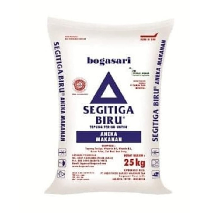 

Tepung Terigu Segitiga Biru 25 Kg
