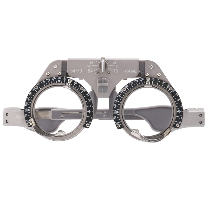 GC Adjustable Trial Frame Optical Trial Lens Frame Pd 54-70Mm Titanium Optic Trial Eye Optometry Len