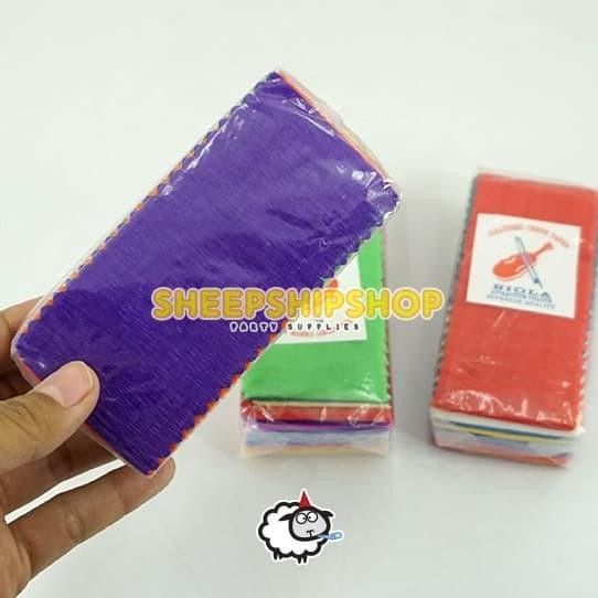 

~@~@~@~@] Kertas Krep Potong Besar / Crepe Paper