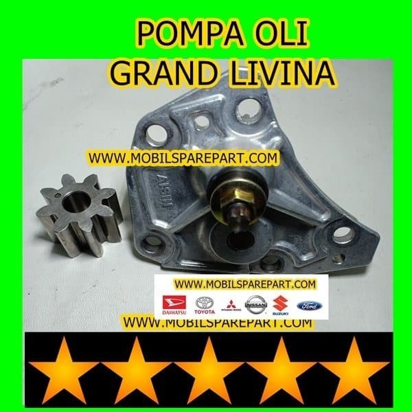 Baru Pompa Oli Oil Pump Nissan Grand Livina Asli Original