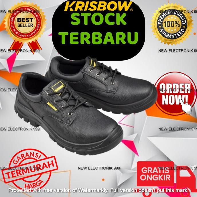 Krisbow Sepatu Pengaman Maxi 4IN Hitam SAFETY SHOES MAXI 4IN Terlaris