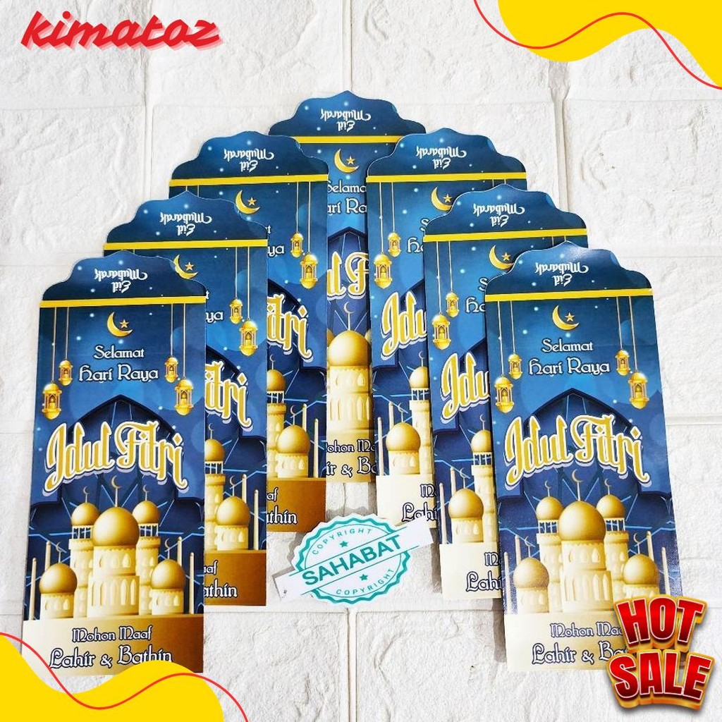 

[ 100 Pcs ] Amplop/Angpau Lebaran Idul Fitri Motif Masjid/Uang Dan Atm Ukuran Panjang Isi 100 Pcs Terlaris! Produk Ini Banyak Dicari