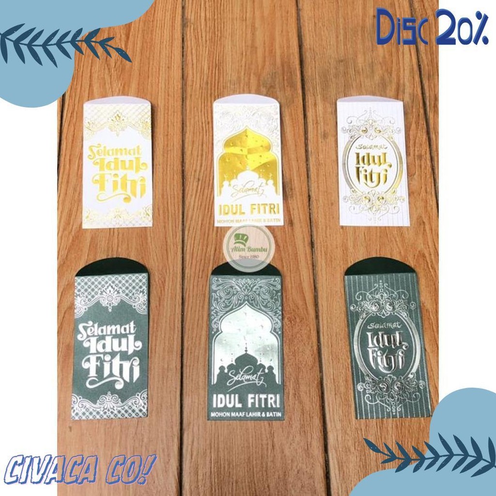 

(Isi 50 Lembar) Amplop Jumbo / Angpao Tebal Premium Thr Lebaran Idul Fitri 2023 Diskon Setengah Harga