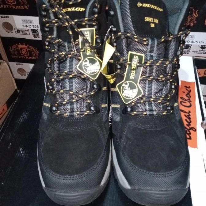 Dunlop safety shoes steel toe Terlaris