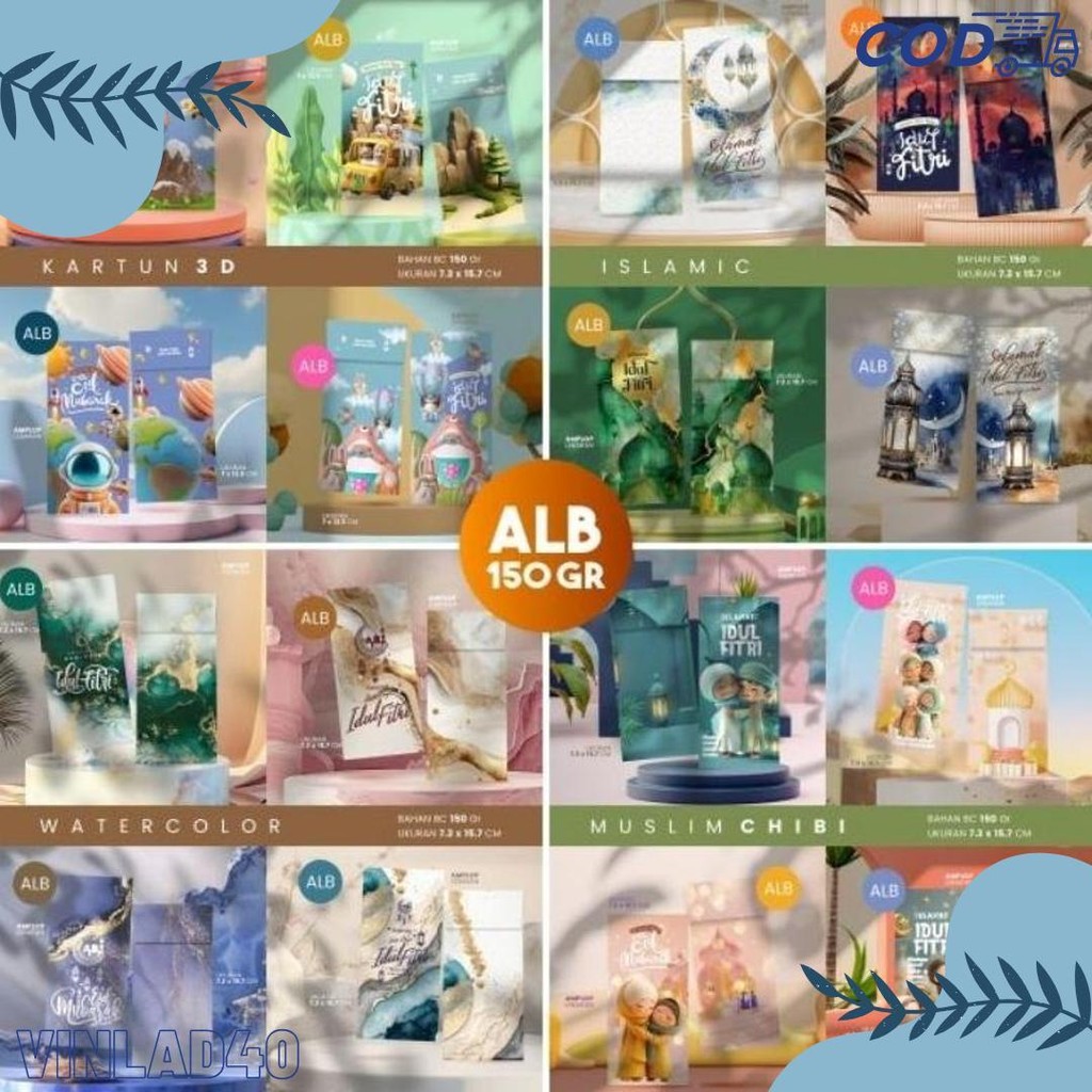 

Amplop Lebaran Premium | Amplop Lebaran Aster 150Gsm | Isi 100Pcs 4Motif (Sesuai Tema) | Amplop Lebaran Kekinian Flash Sale! Diskon Hingga 70%