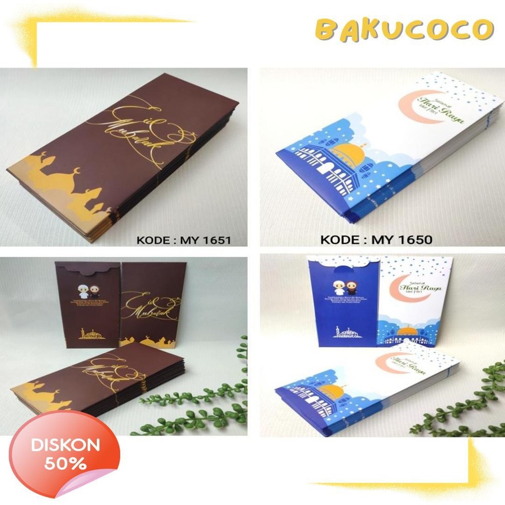 

Amplop Lebaran Exlcusive - Angpau Uang Kode My1645 Diskon Setengah Harga