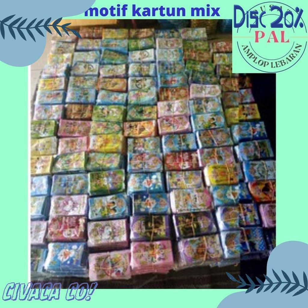 

Amplop Lebaran 400 Pcs [Harga Grosir] Diskon Setengah Harga
