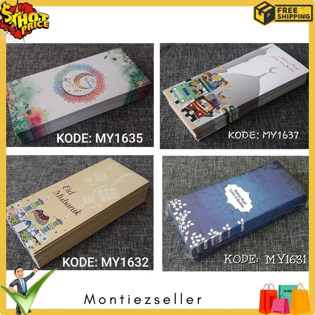 

Amplop Lebaran - Angpao Lebaran Exclusive Code My1623 Terlaris! Produk Ini Banyak Dicari