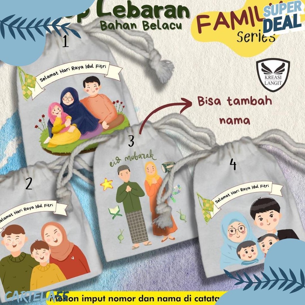 

Pouch Serut Angpao Edisi Lebaran | Amplop Lebaran | Angpau Lebaran | Bisa Input Nama Dan Tulisan Flash Sale! Diskon Hingga 70%