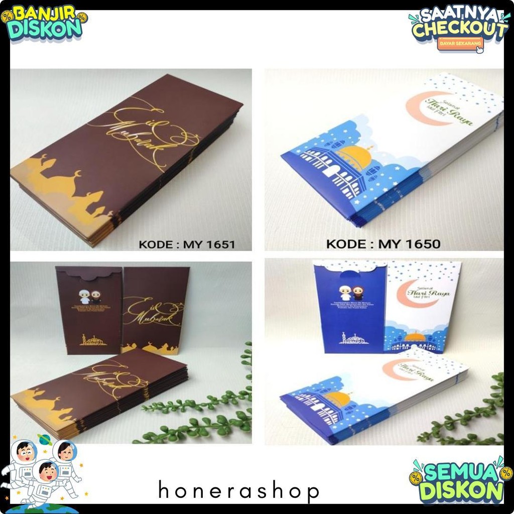 

Amplop Lebaran - Angpao Lebaran Exclusive Code My1623 Terlaris! Produk Ini Banyak Dicari