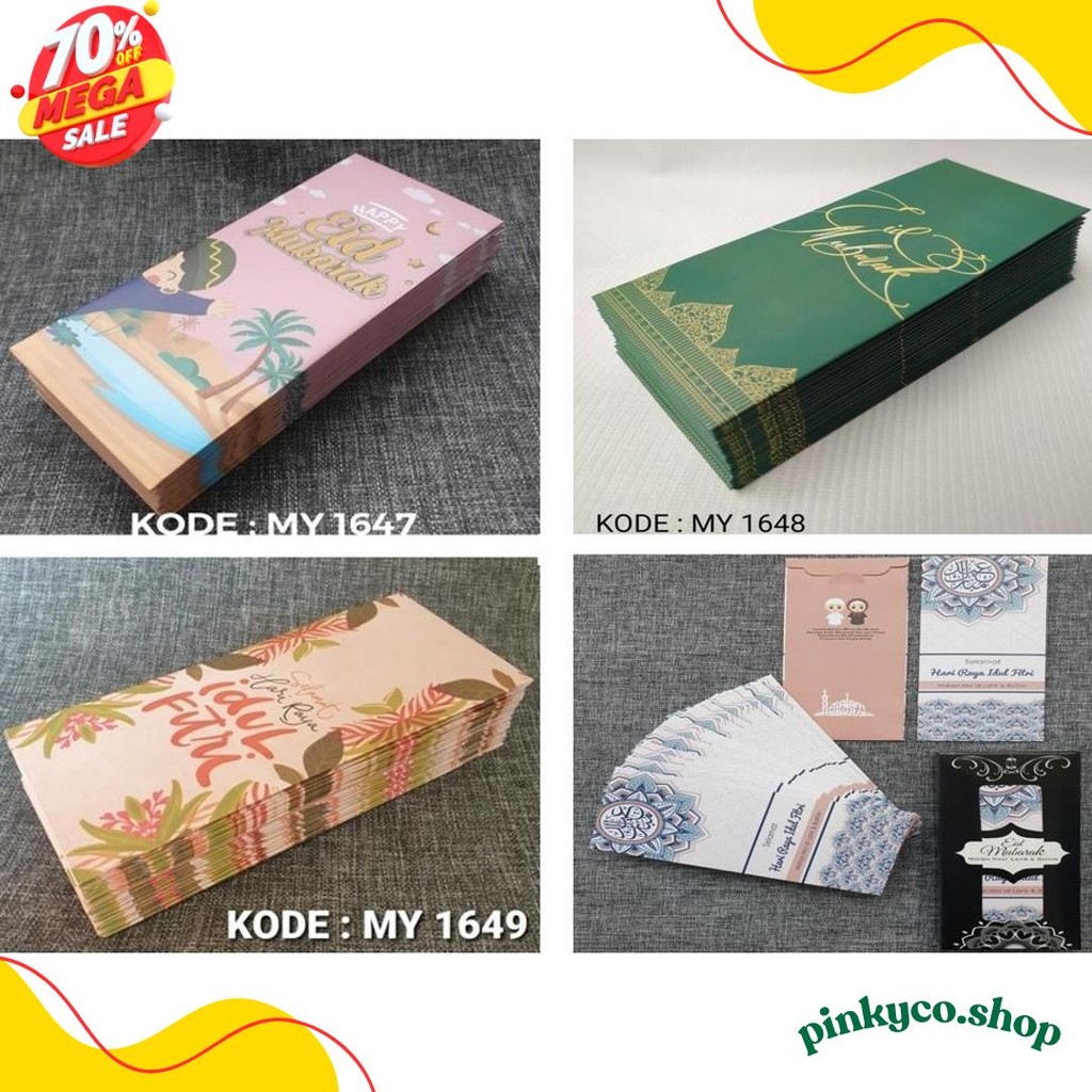 

Amplop Lebaran Exclusive - Angpau Uang Kode My1639 Diskon
