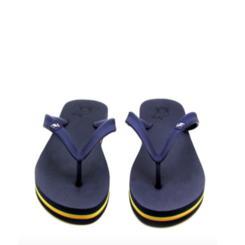 Sandal Panama / Sendal Jepit Pria Biru Tua / Sendal Pantai