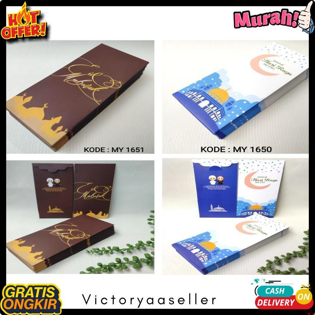 

Amplop Lebaran - Angpao Lebaran Exclusive Code My1649 Terlaris! Produk Ini Banyak Dicari