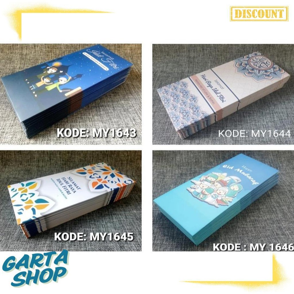 

Amplop Lebaran Exlcusive - Angpau Uang Kode My1640 Terlengkap Dan Termurah