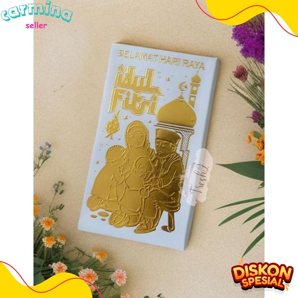 

Angpao Lebaran Hologram Emas / Amplop Idul Fitri Motif Mewah Diskon