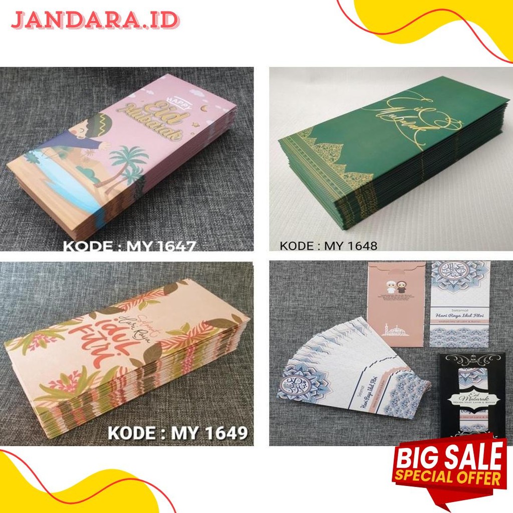 

Amplop Lebaran - Angpao Lebaran Exclusive Code My1649 Diskon Setengah Harga