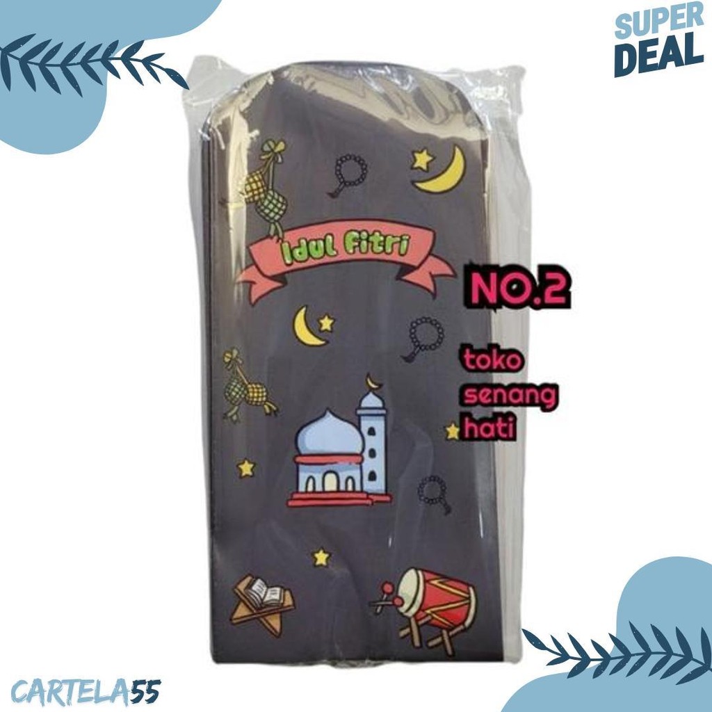 

Amplop Lebaran Premium Panjang Isi 100 Pcs / Angpao Lebaran Diskon