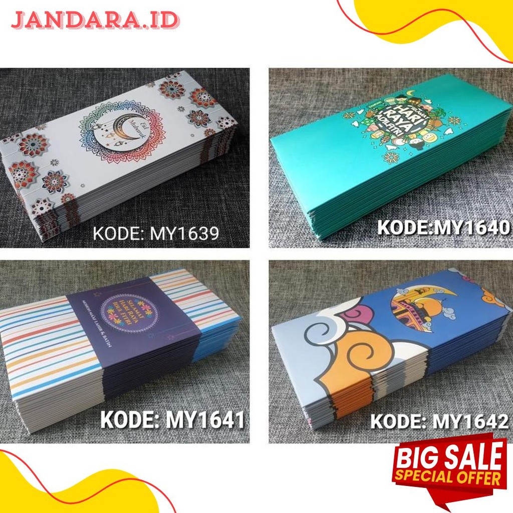 

Amplop Lebaran - Angpao Lebaran Eklusive Kode My1625 Diskon Setengah Harga