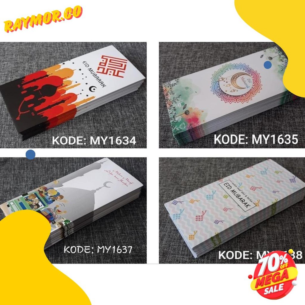

Amplop Lebaran - Angpao Lebaran Exclusive Code My1647 Terlengkap Dan Termurah