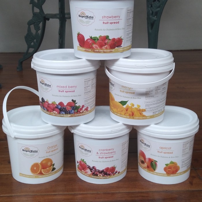 

1 kg Low Carb fruit spreads, Selai bebas Gula