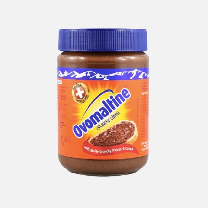 

OVOMALTINE 680GR CRUNCHY COKLAT OLESAN ROTI/DONAT/PISANG DLL