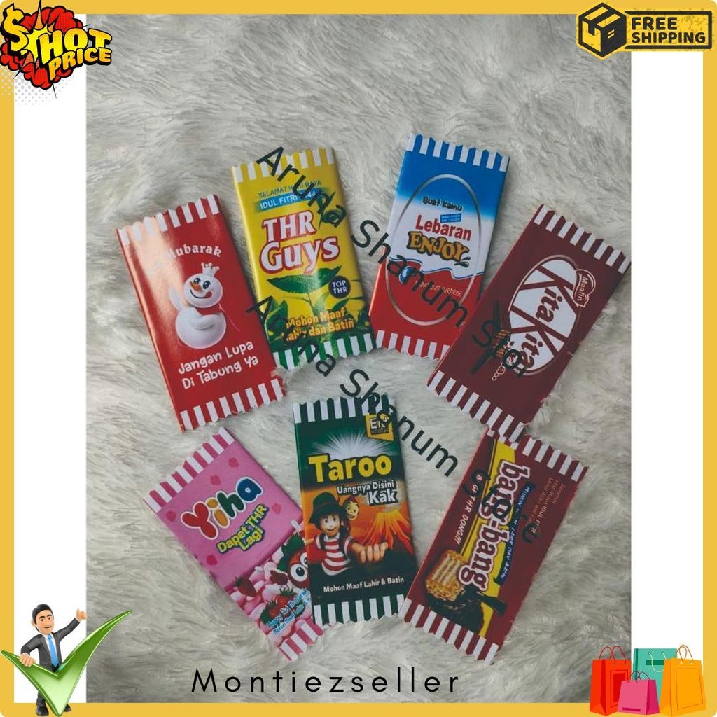 

Grosir 100 Pcs Amplop Lebaran Motif Permen Terlaris! Produk Ini Banyak Dicari