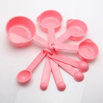 %%%%] Measure Spoon 10/set PINK 002041 / Sendok Takar Set lengkap PINK