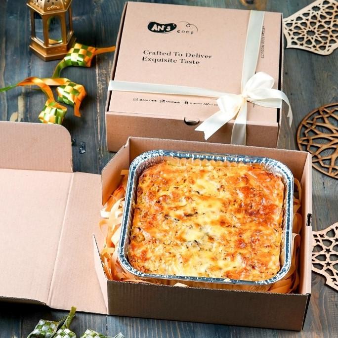

Hampers Lebaran / Parcel Ramadhan Makaroni / Macaroni Schotel Bechamel SS99
