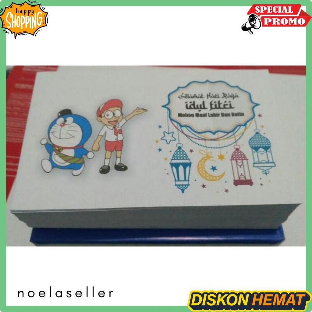 

100 Pcs Amplop Lebaran Custom Terlaris! Produk Ini Banyak Dicari