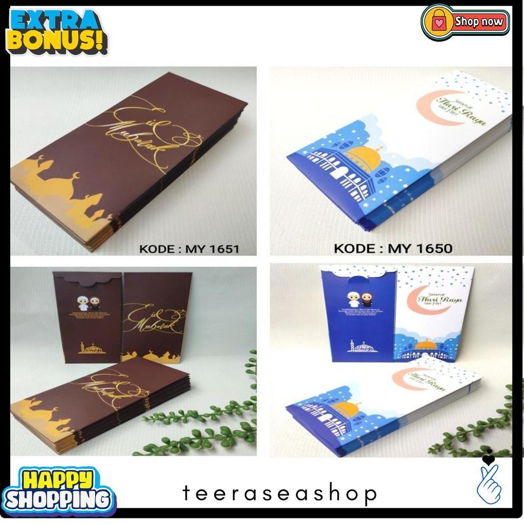 

Amplop Lebaran Exlcusive - Angpau Uang Kode My1645 Flash Sale! Diskon Hingga 70%