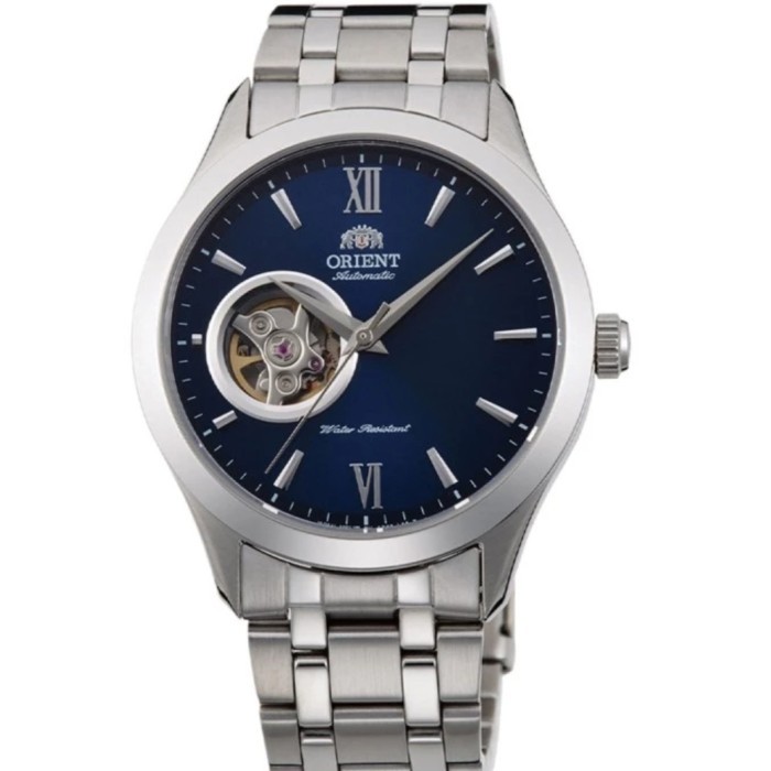 orient TAG03001D automatic open heart blue sapphire tag03001