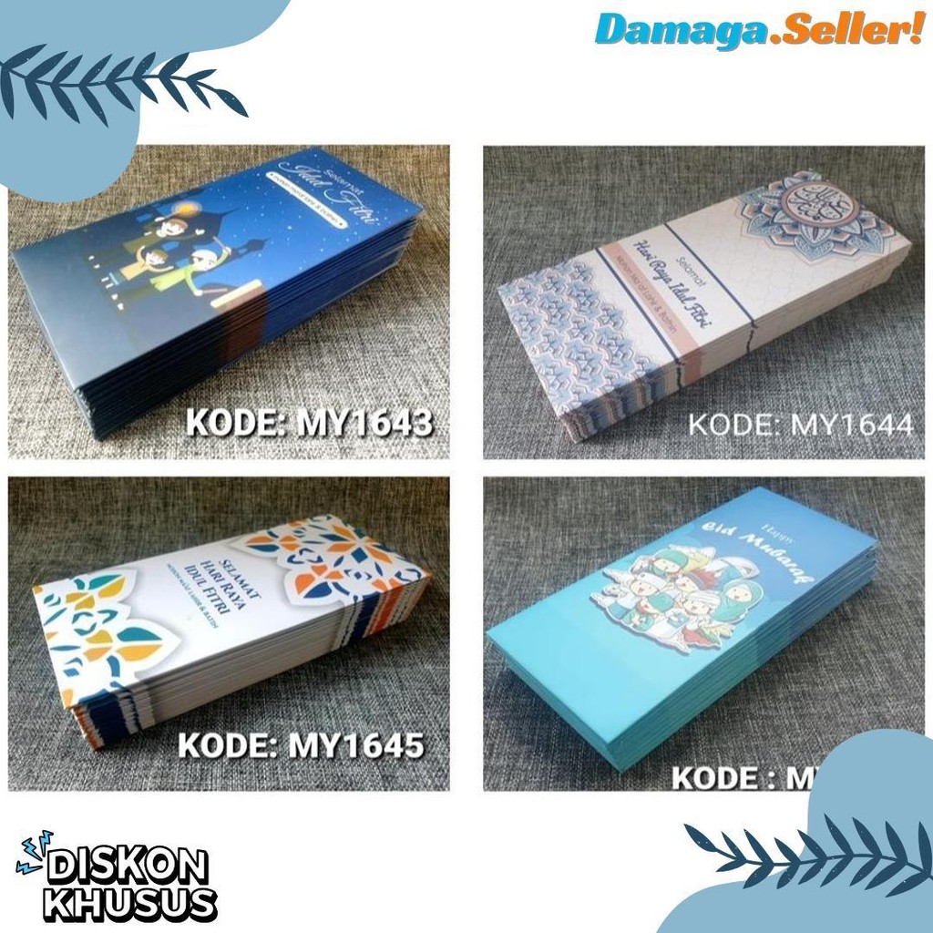 

Amplop Lebaran Exlcusive - Angpau Uang Kode My1634 Terlaris! Produk Ini Banyak Dicari