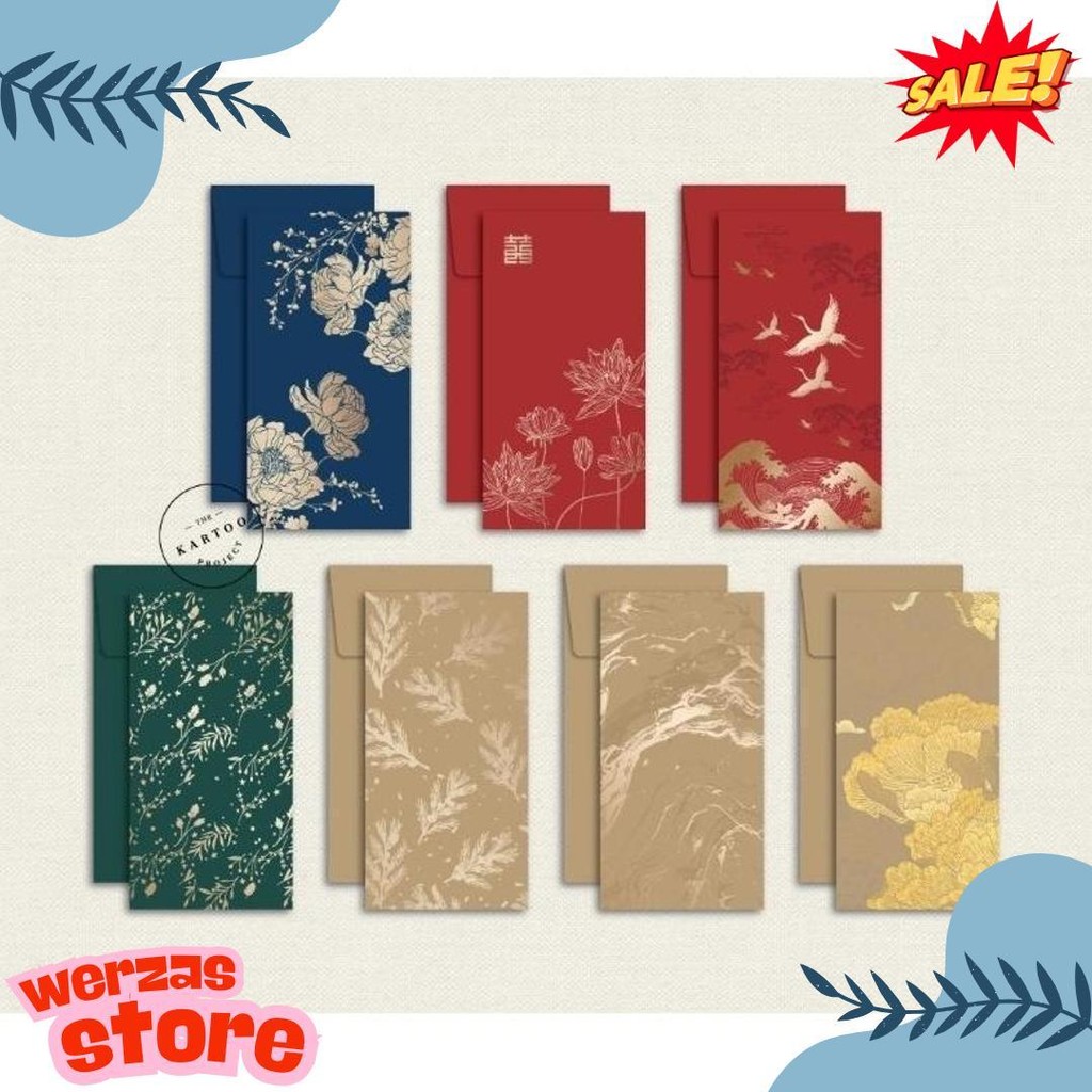 

Angpao Isi 4 Pcs / Money Envelope / Amplop Uang Premium Untuk Imlek, Wedding, All Occasion Diskon