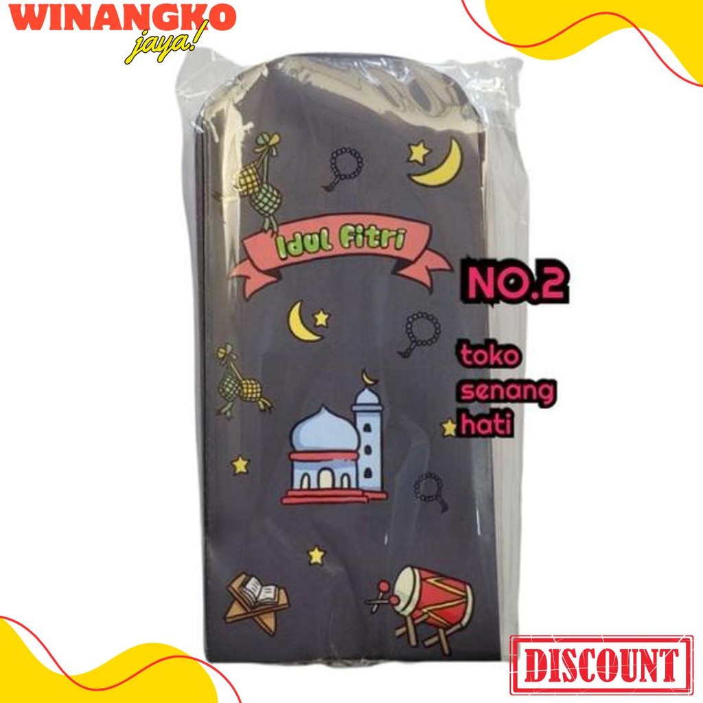 

Amplop Lebaran Premium Panjang Isi 100 Pcs / Angpao Lebaran Diskon