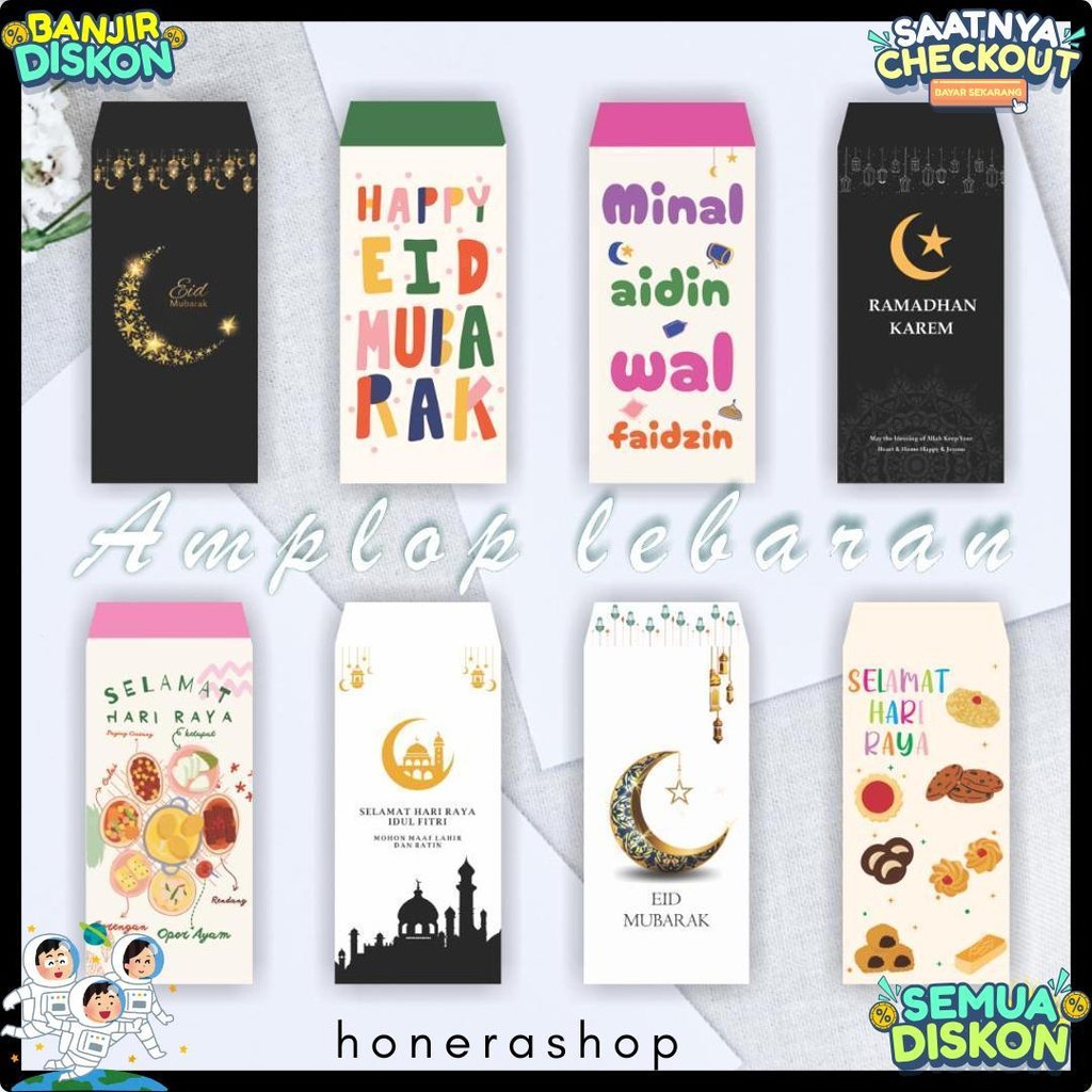 

50 Angpao Lebaran Idul Fitri / Amplop Lebaran 2025 Terlaris! Produk Ini Banyak Dicari