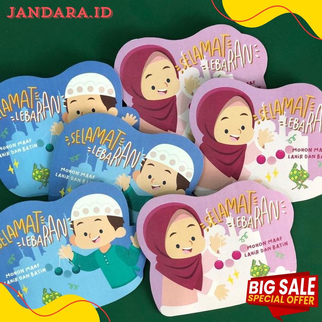 

Amplop Lebaran Lucu / Amplop Lebaran Bentuk 3D Ready Stock Isi 6 Pcs Flash Sale! Diskon Hingga 70%