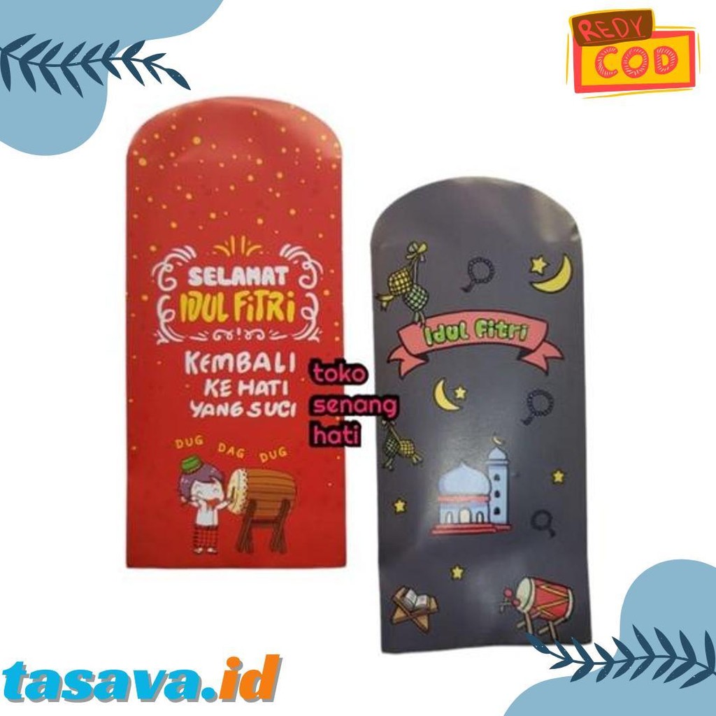 

Amplop Lebaran Premium Panjang Isi 100 Pcs / Angpao Lebaran Diskon